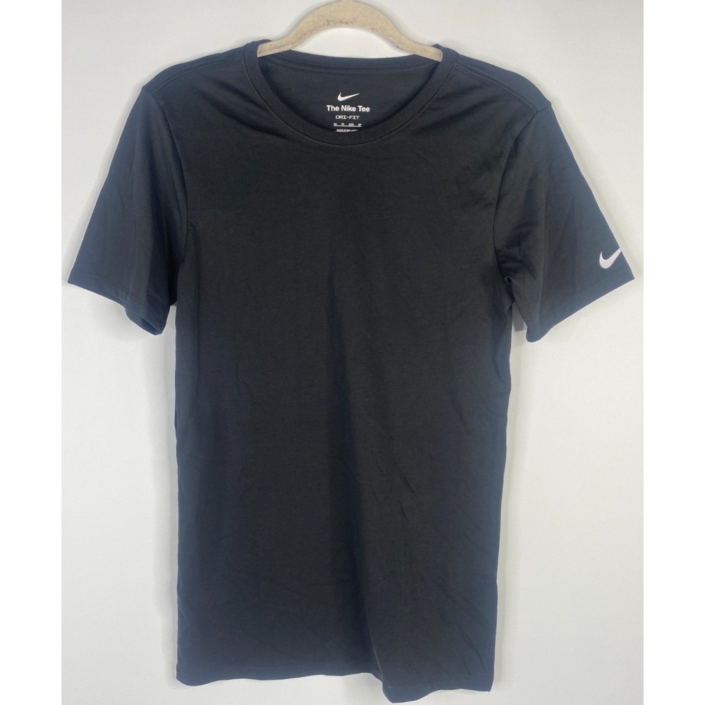 Nike Dri-Fit Black Short Sleeve Athletic Wear T-Shirt Size Extra Small